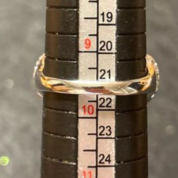 STERLING SILVER LONDON BLUE TOPAZ RING, SZ 9.5 - Picture 8 of 9